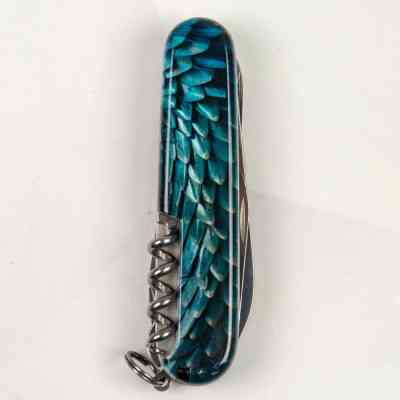 Нож Victorinox Climber Zodiac Лазурний дракон (1.3703.3_Z3290p) Винница