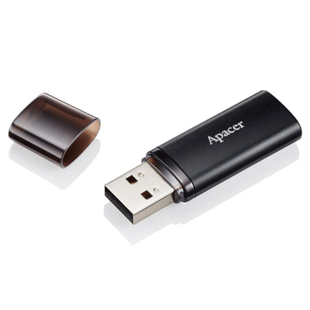 Флеш-накопичувач Apacer USB 3.2 Gen 1 AH25B 64Gb Black Київ - фото 1