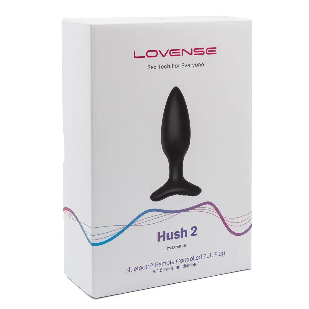Анальна смарт-вібропробка Lovense Hush 2, розмір S Sex Aura Київ - фото 4