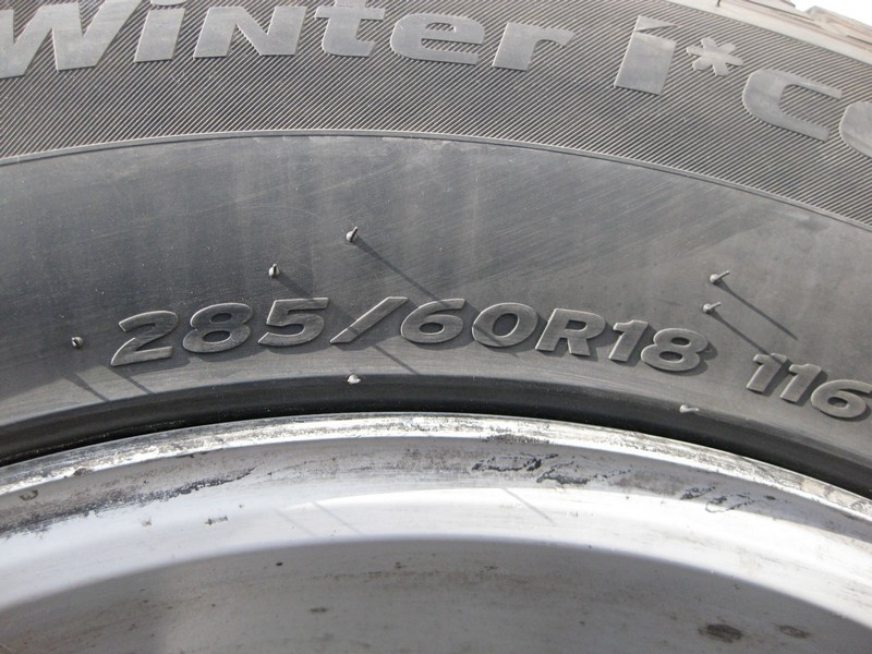 Mercedes-Benz  A1644010602 Комплект дисків R18 8J H2 ET53 GL X164 з гумою Hankook Winter I*Cept X 285/60 R18 116T Одесса - изображение 9