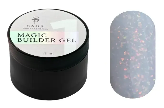 Гель для нарощування Saga Builder Magic Gel 01 Київ - фото 1