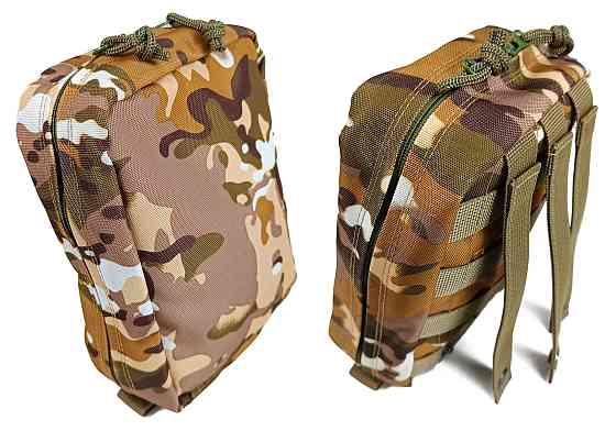 Підсумок аптечка тактична MOLLE Multicam Arid (степовий) для РПС, разгрузки або жилету Коломия