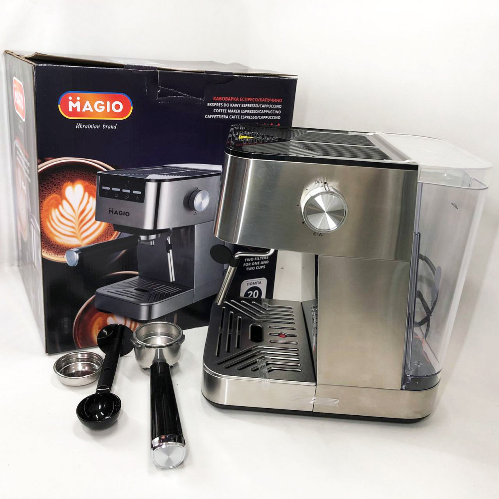 Кофемашина латте MAGIO MG-453 960 Вт, Кавоварка для дому, Якісна кавоварка для дому TV-59 Івано-Франківськ - фото 5