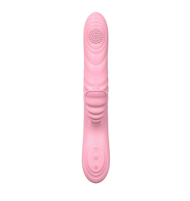 Вібратор - Angelia, USB 3 Functions Of Thrusting, 20 Vibrations Flesh Sex Aura Київ - фото 5