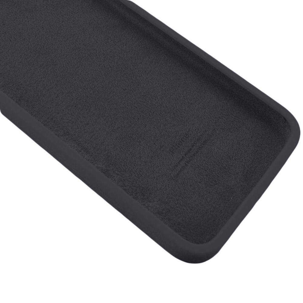 Чохол для смартфона Silicone Full Case AA Camera Protect for Apple iPhone 12 14,Black Киев - изображение 3