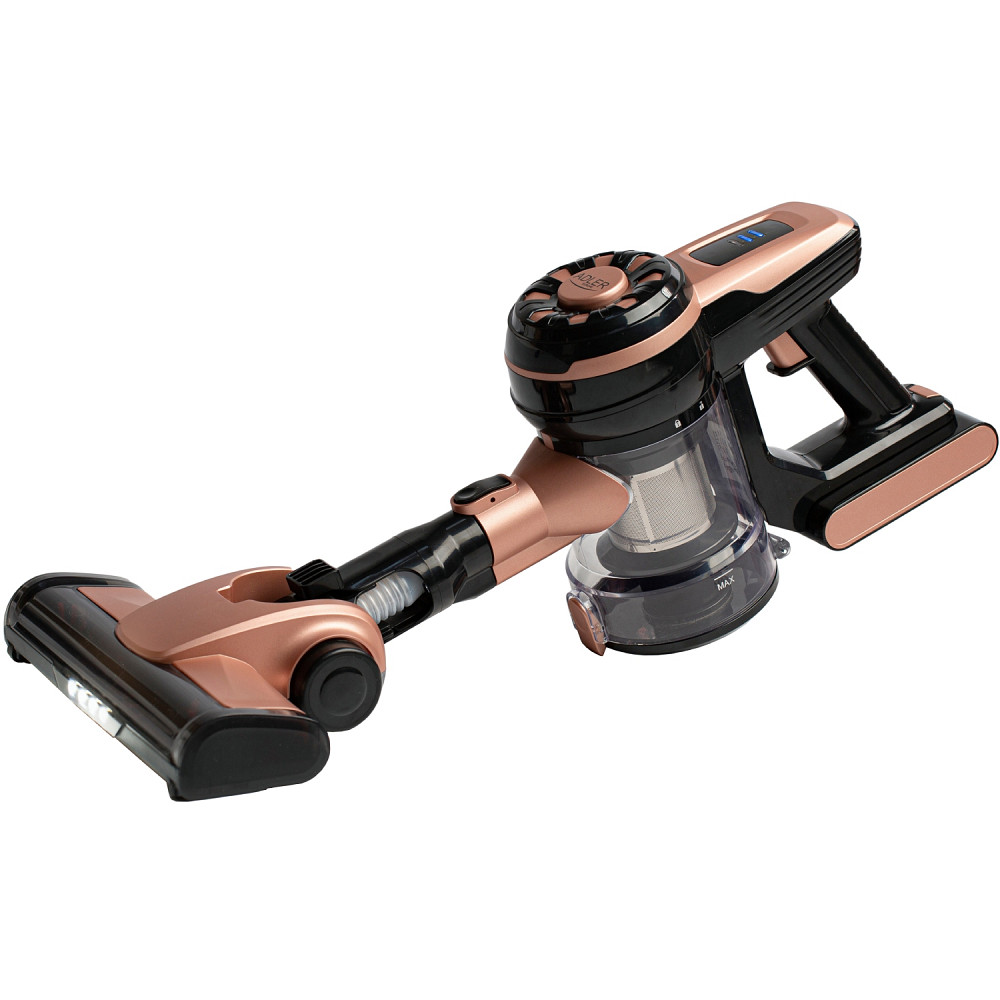 Порохотяг Adler AD 7044 бездротовий/ 250Вт/ 12,000 Pa/ 0,8л/ LED/ TURBO/ настінне кріплення Винница - изображение 5