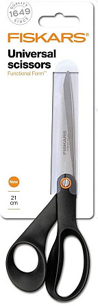 Універсальні Ножиці 21 см Fiskars "Functional Form" Black (1019197/839951) Нержавіюча сталь Нововолинськ - фото 4