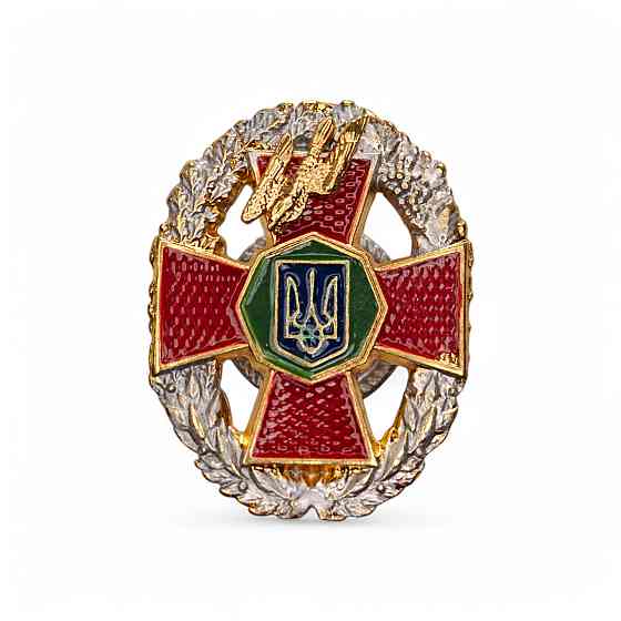 Кокарда / беретний знак  - Національна гвардія України НГУ (незатверджена) Запоріжжя