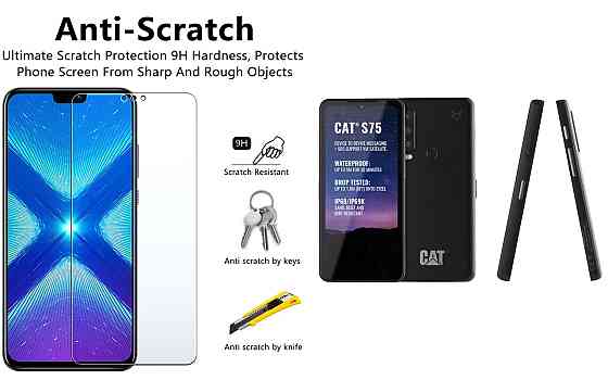 Захисне скло NeoGlass для CAT S75 – надпрозоре та стійке Київ