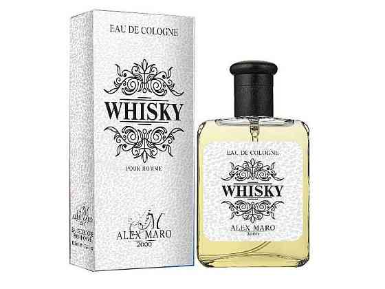 Туалетна вода чоловіча WHISKY 100мл ТМ Alex Maro Київ