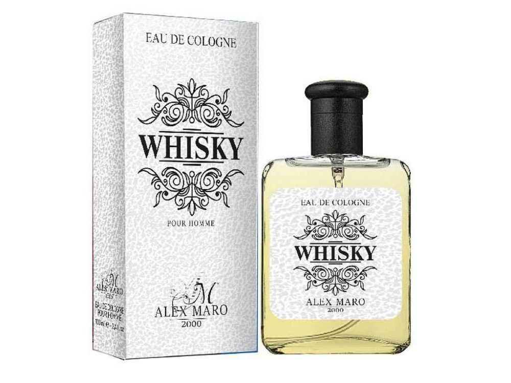 Туалетна вода чоловіча WHISKY 100мл ТМ Alex Maro Київ - фото 1