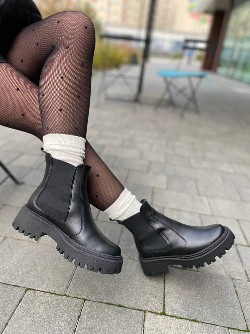 Edan Instruments Черевики жіночі EDAN 17/2 чорні (зима, шкіра натуральна) (6101) Коломыя - изображение 5