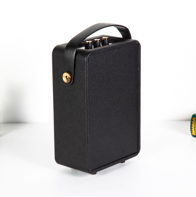 Портативна бездротова колонка музична акустика блютуз-стиль Tufton Bluetooth-колонка з ручкою Чорний ( 26899 ) Харків - фото 3