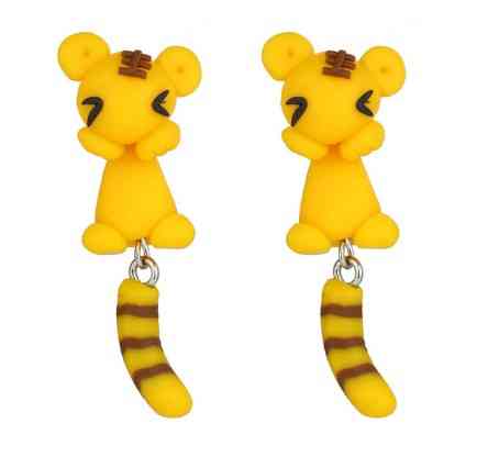 Серьги для ребенка - 4,5см (глина) Киев