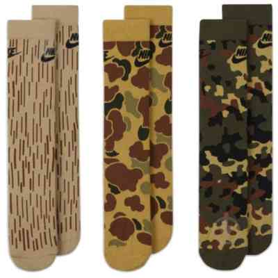 Шкарпетки Nike U NK EVERYDAY ESSENTIAL CREW DH3414-903 3 пари 38-42 Хакі (195244783762) Вінниця