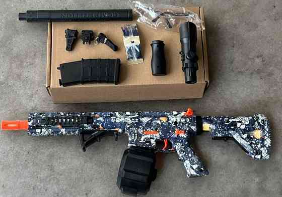 Автомат на орбизах М4А1, гель бластер на орбизах , детский автомат. Харьков