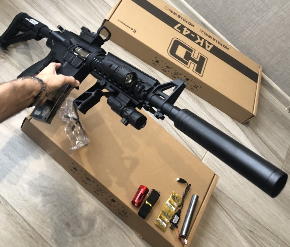 Профессиональный игрушечный автомат М4А1 на орбизах,PRO гель бластер. Харків - фото 4