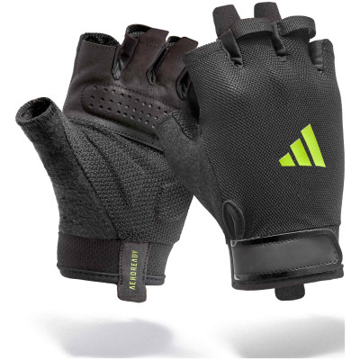Перчатки для фитнеса Adidas Essential Training Gloves ADGB-15003GN чорний, зелений L (885652025973) Винница - изображение 5