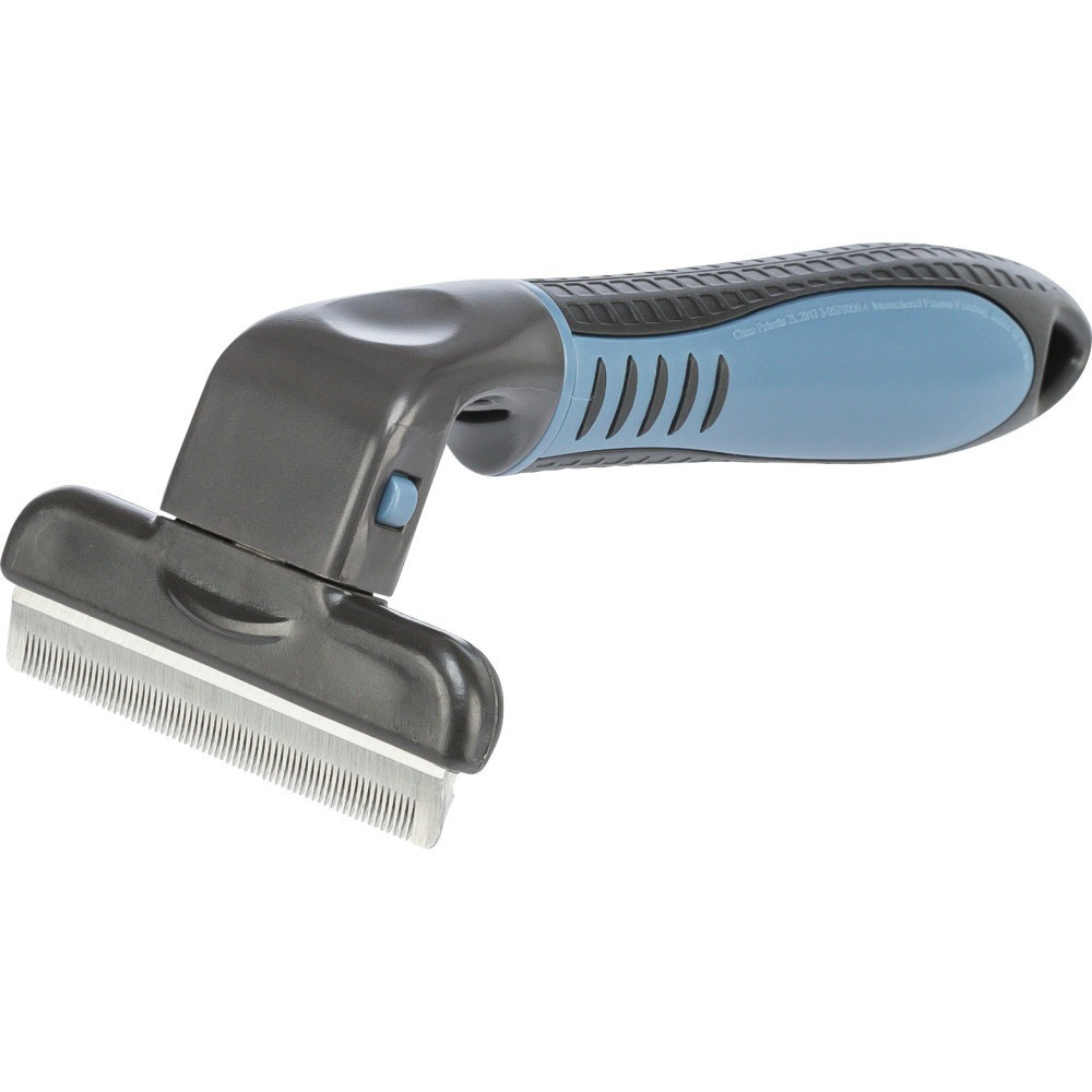 Гребінець-тример Trixie для собак для видалення підшерстя з гострим лезом 8х14 см Київ - фото 1