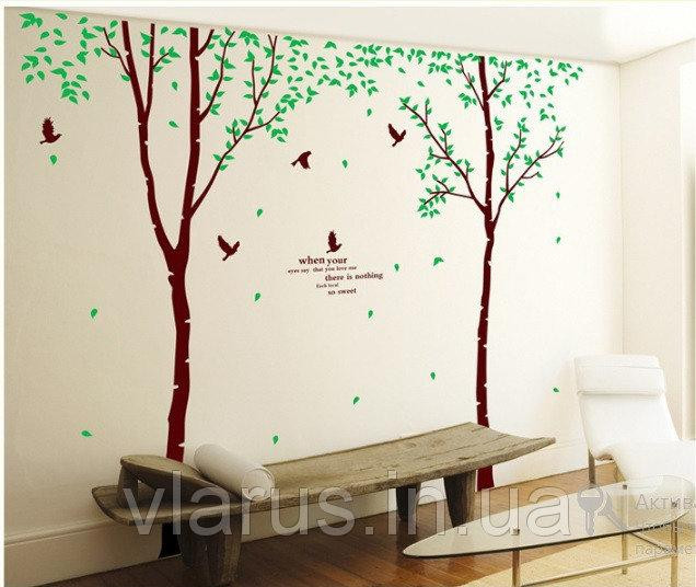 Наклейка на стіну Два дерева Київ - фото 3
