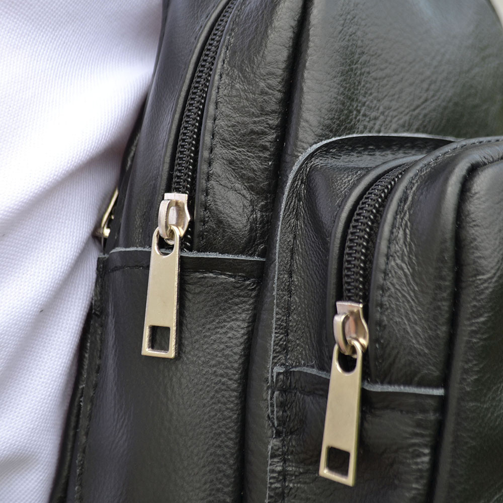 Мужская городская сумка кросс-боди, Сумки слинг мужские кросс боди, Мужские сумки через плечо ZJ-12 Львов - изображение 12