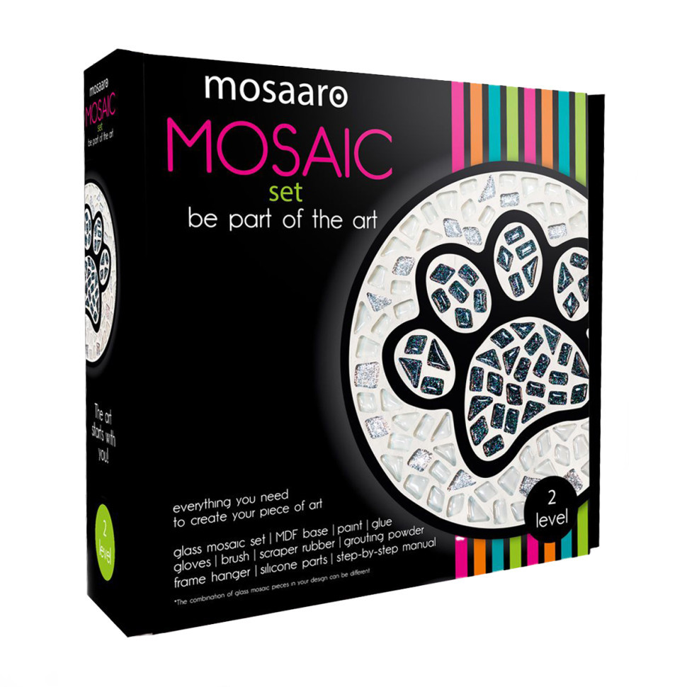 Набор для творчества стеклянная мозаика 