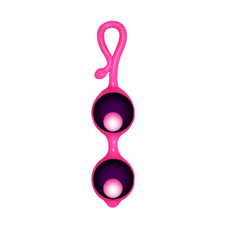 Кульки "Orgasmic Balls" BI-014049-5-0101s Pink Sex Aura Київ - фото 4