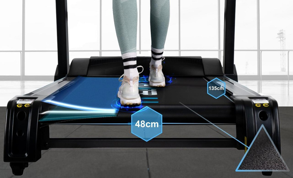 Беговая дорожка электрическая THUNDER CORE-S-BLACK Киев - изображение 4