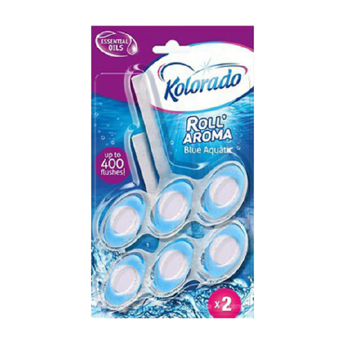 Блок туалетний Duopack Roll Aroma Blue Aquatic KOLORADO Житомир