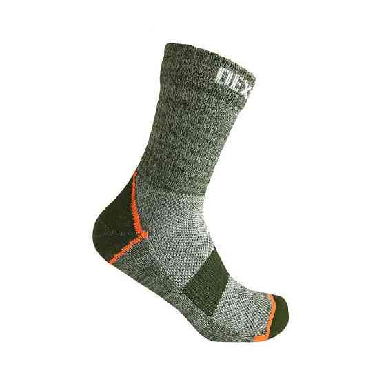 Носки водонепроницаемые Dexshell Terrian Walking Ankle (Зеленые) XL Винница