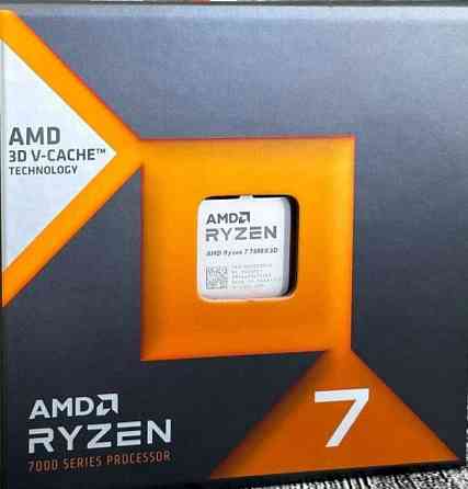 Процесор AMD Ryzen 7 7800X3D 1 шт. NEW! Харків