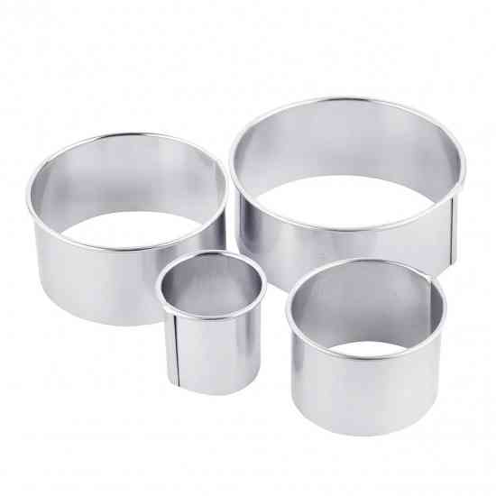 Металеві форми для оформлення страв кільця 4 шт Вінниця