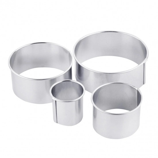 Металеві форми для оформлення страв кільця 4 шт Вінниця - фото 2