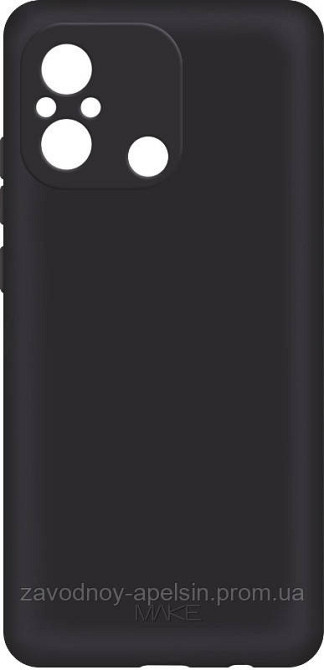 Xiaomi Redmi 11A 12C Чохол Захист камери Soft (чорний) Одеса - фото 1