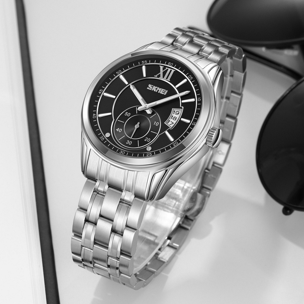 Skmei 9319SIBK Silver-Black Киев - изображение 4