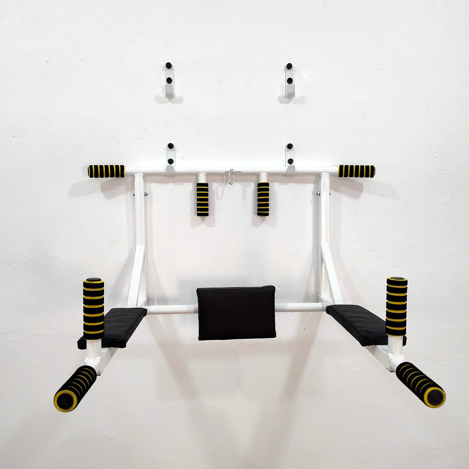 Посилений турнік бруси прес 4 в 1 домашній розбірний настінний перевертається, 3 мм сталь, спортивні Харків - фото 2