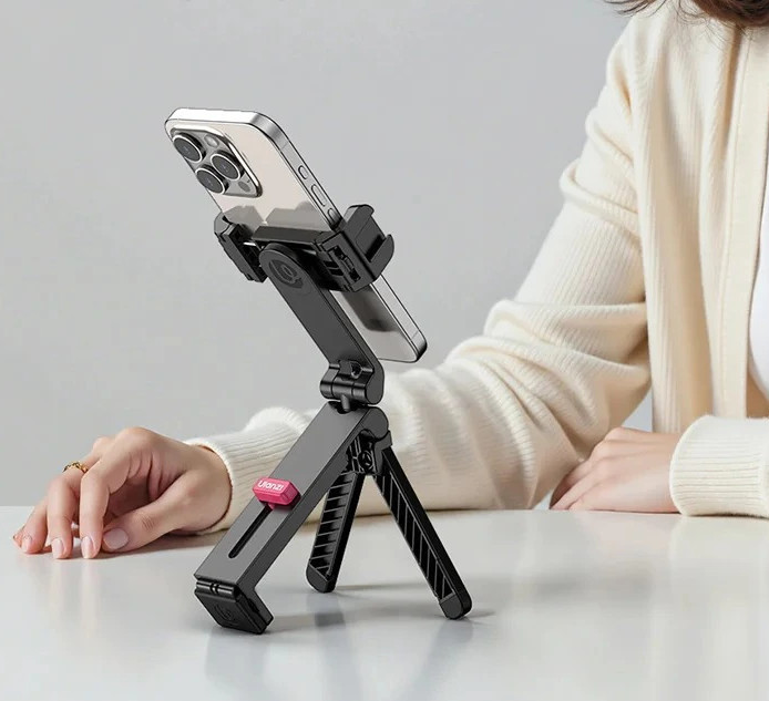 Держатель для телефона штатив с крепления к столу дорожного чемодана Ulanzi MA88 Киев - изображение 7