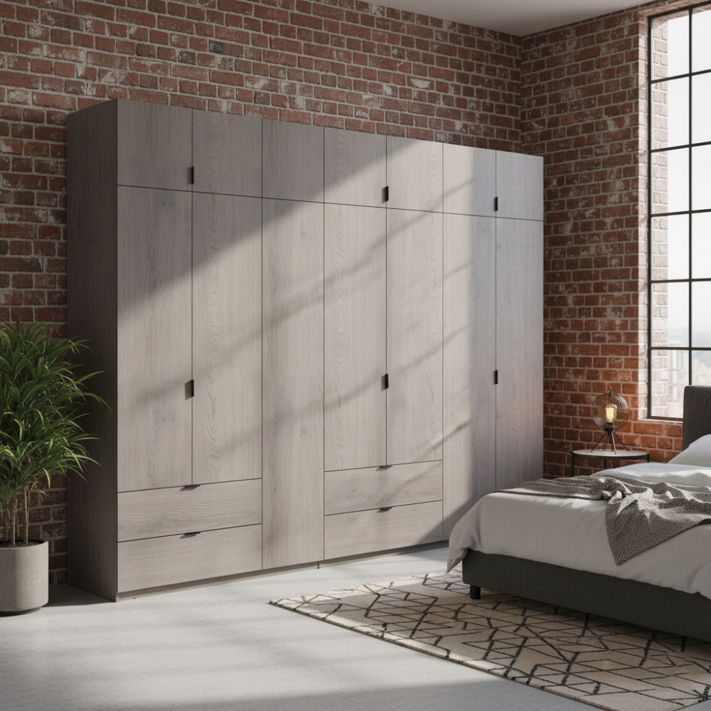 Комплект шаф для одягу Doros Лукас (2 шт.) 300х50х240 см Канноло (DRS-011855) Львів - фото 1