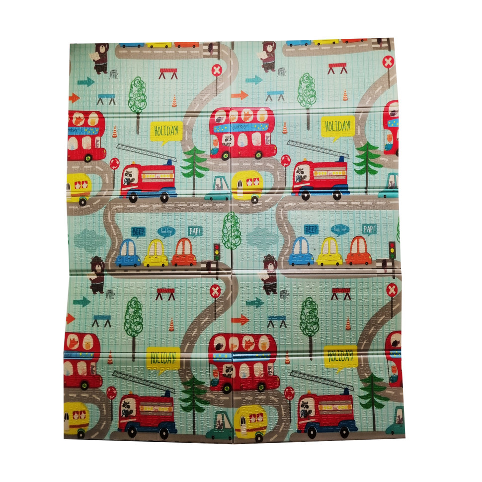 Термоковрик двухсторонний Транспорт K6601-1, 120х180 см Винница - изображение 5