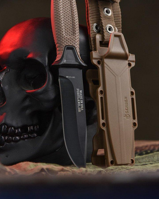 Нож Нож Gerber Strongarm Fixed Blade cayot Одеса - фото 4