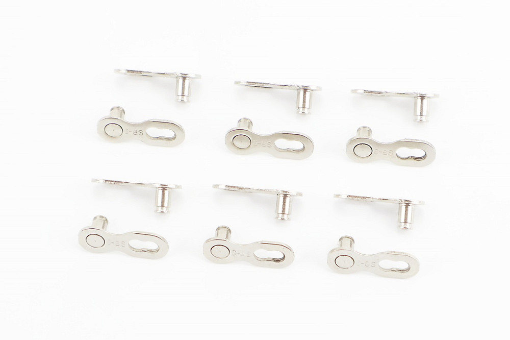 Замок ланцюга MTB 8зв. на блістері (6шт к-кт), сріблясто-сірий Київ - фото 1