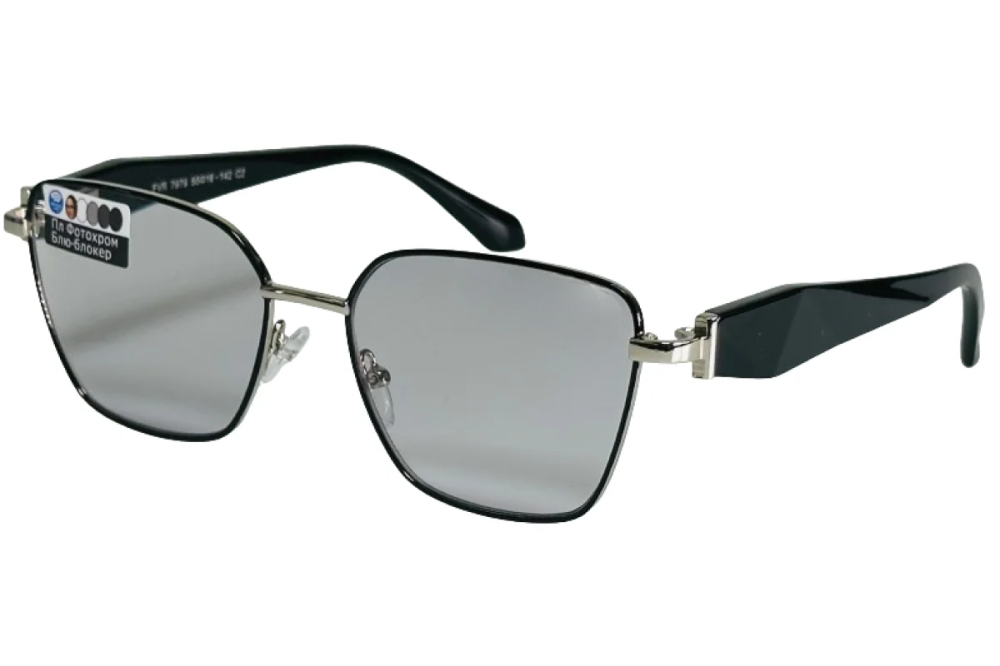 Фотохромные очки Хамелеон Blue Blocker с диоптриями +4.0 Луцк - изображение 2