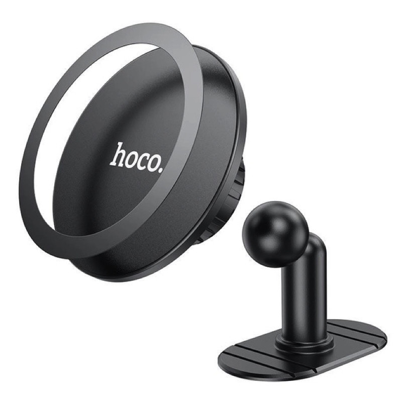 Автотримач для телефона HOCO H13 Fine jade ring magnetic car holder(center console) Black Киев - изображение 6