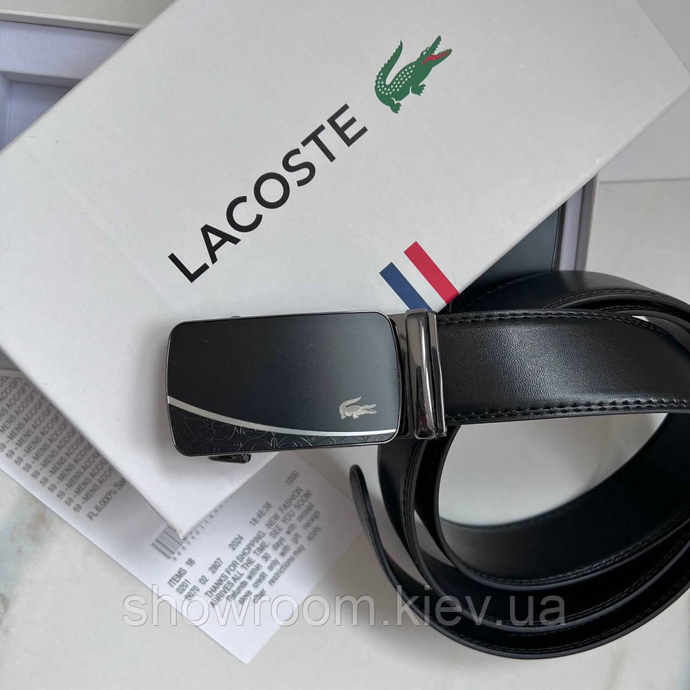 Чоловічий подарунковий набір Lacoste (пряжки автомат) (992) Київ - фото 6