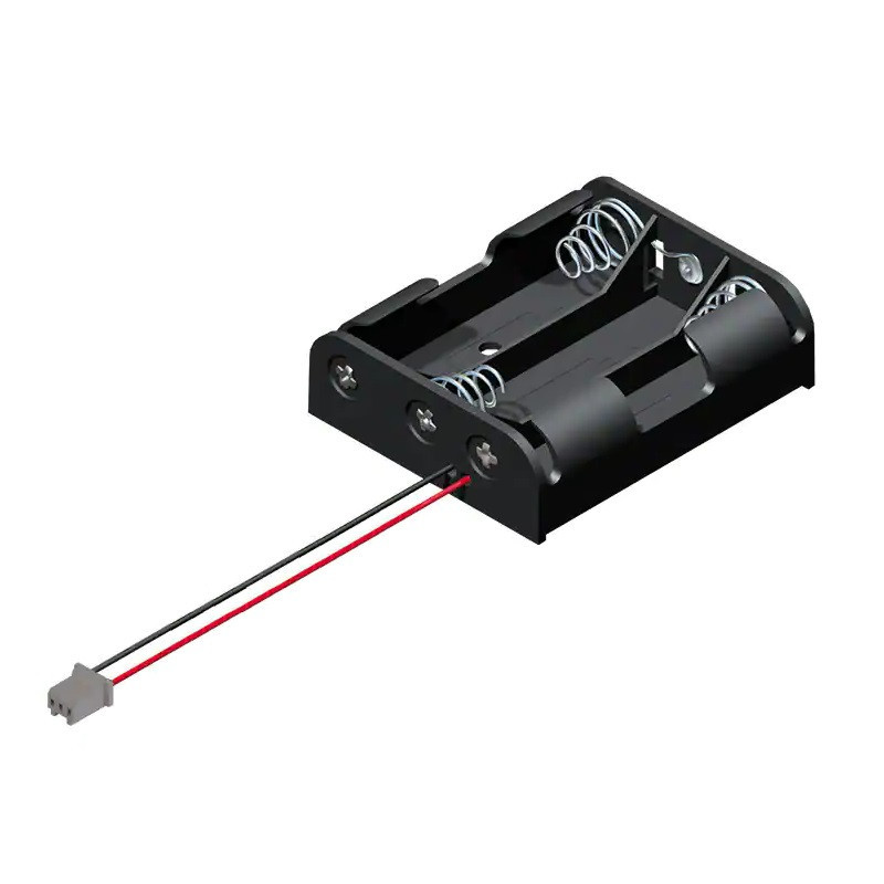 Бокс для 3 батарей AAA з проводами для Arduino та DIY Київ - фото 6