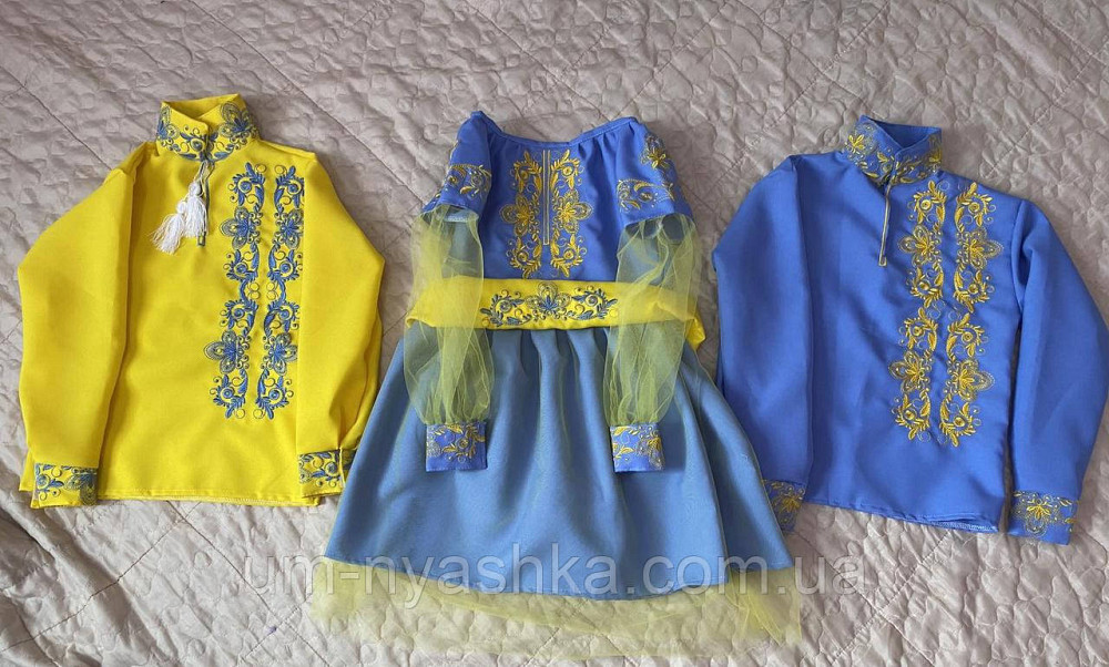 Вишиванка жовто-синя Казка Кривий Ріг - фото 5
