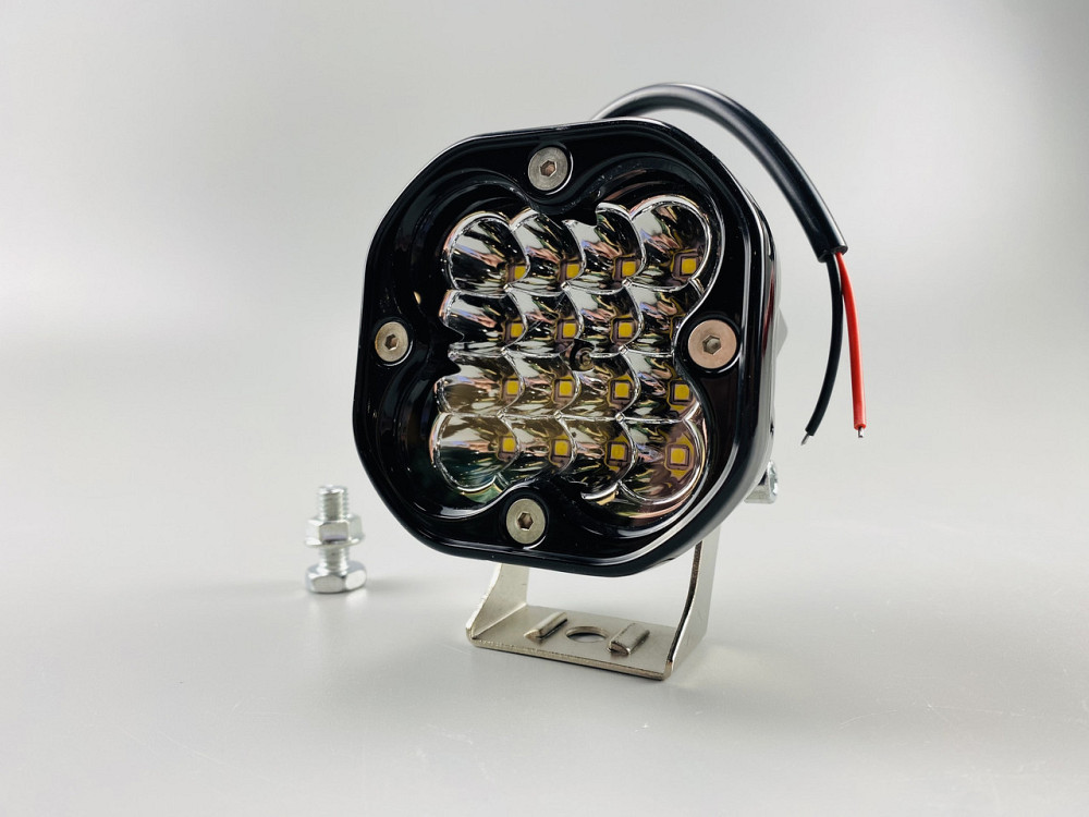 Додаткове освітлення фара LED квадратна 48W chip 3030 16 led діодів Мукачево - фото 1