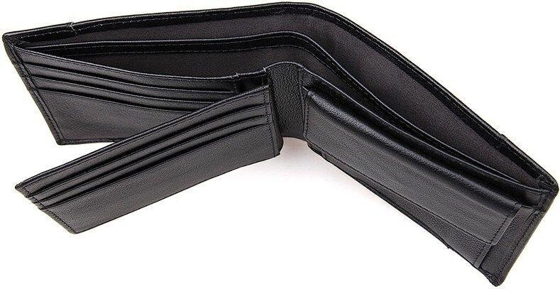 Гаманець чоловічий Vintage 14448 Чорний Київ - фото 8