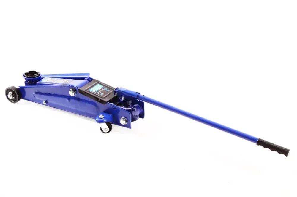 Домкрат гидравлический подкатной 3 т 130-410мм Vitol с повор. ручкой Винница - изображение 1