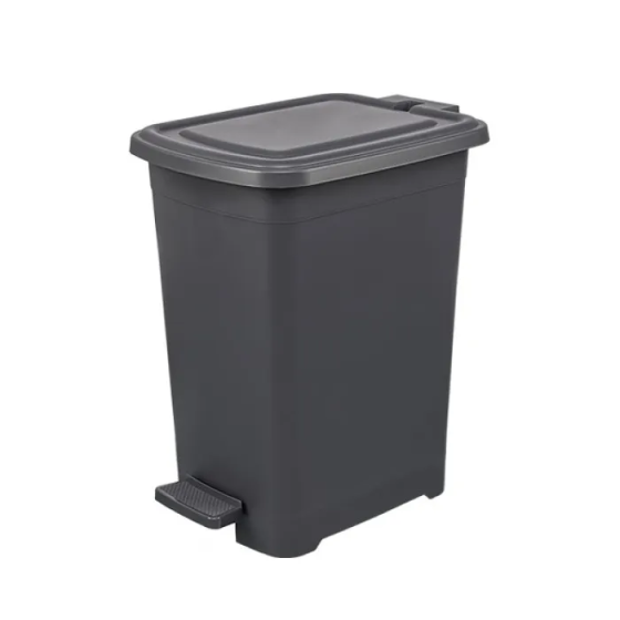 Відро з педаллю 15л вузьке "ELIF" антрацит Харків